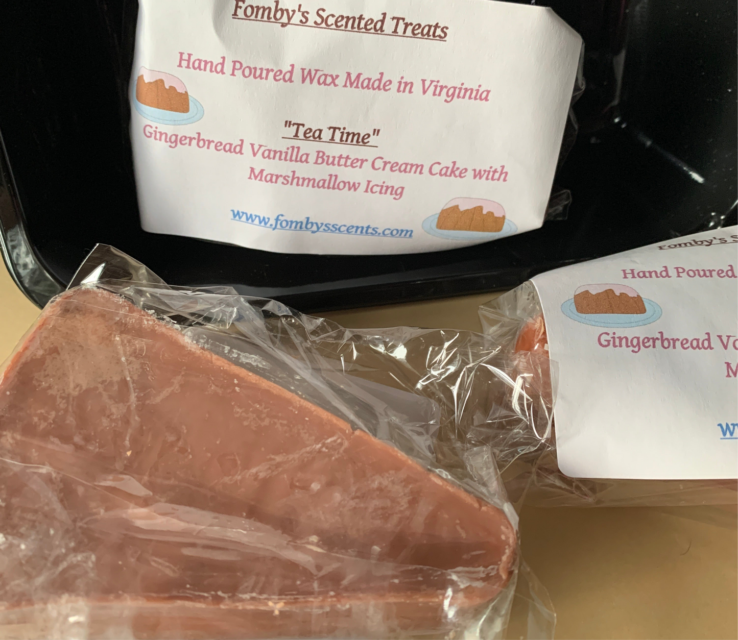 Gingerbread Vanilla Butter Cream Cake with Marshmallow Icing “Tea Time”