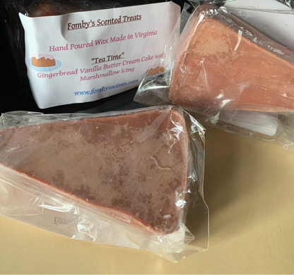 Gingerbread Vanilla Butter Cream Cake with Marshmallow Icing “Tea Time”