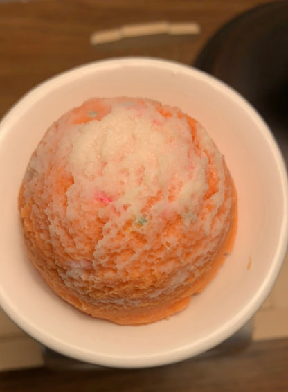 Peach Sherbet Punch w/Buttercream Icing Ice Cream