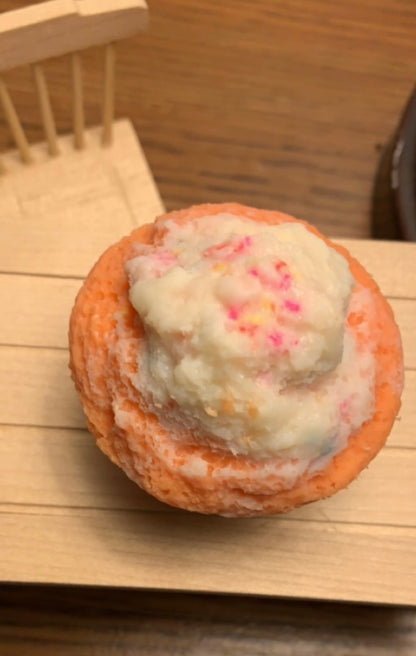 Peach Sherbet Punch w/Buttercream Icing