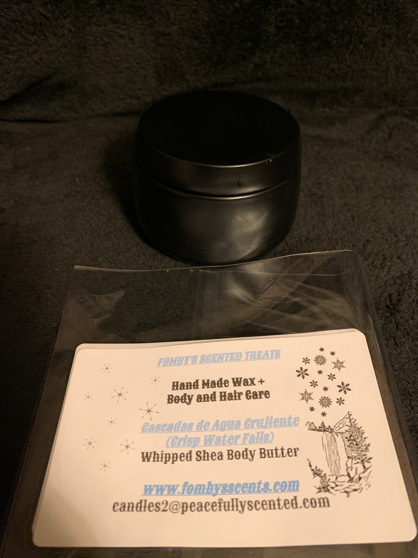 Cascadas de Agua Crujiente (Crisp Water Falls) Body Butter 4oz